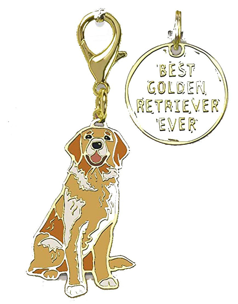 Primitives by Kathy Dog Collar Charm Set - Golden Retriever - BeesActive Australia