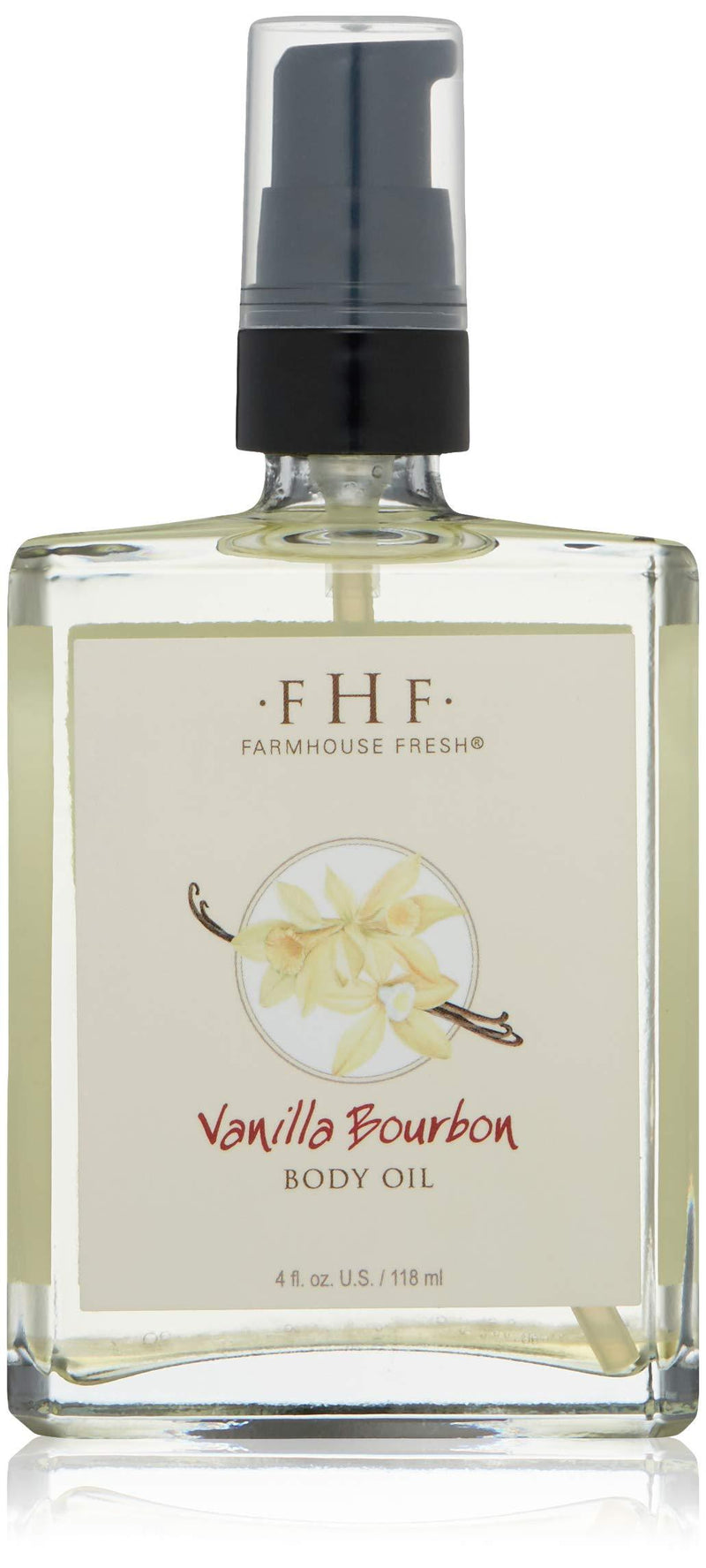 FarmHouse Fresh Vanilla Bourbon Body Oil, Vanilla Bourbon, 4 Fl Oz - BeesActive Australia