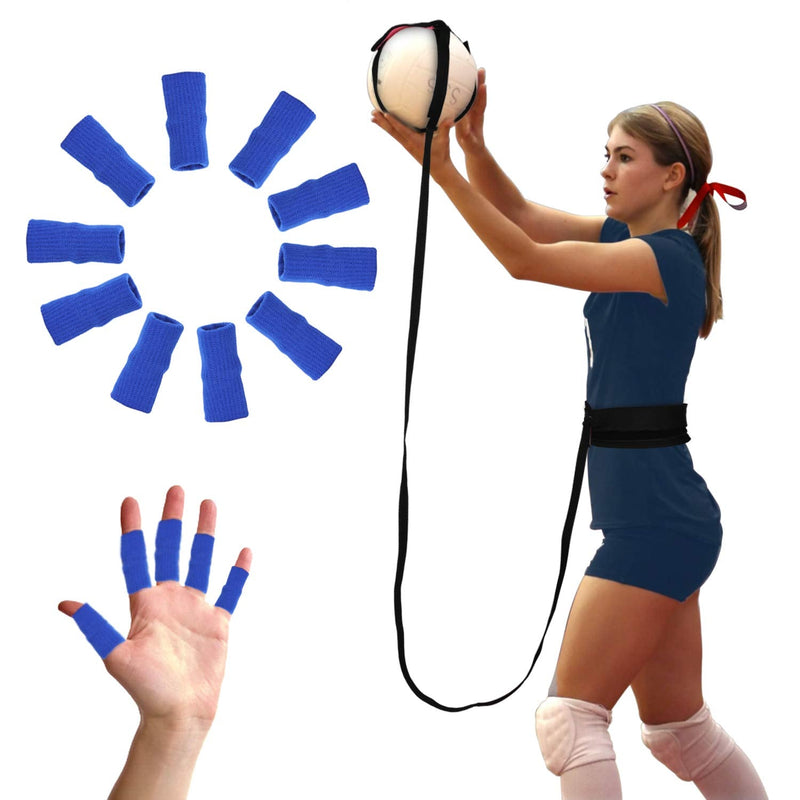 BFVV Volleyball Training Equipment Aid- Solo Practice for Serving and Arm Swings Trainer 10 Finger Protection Included Gifts for Daughter, Volleyball Players, Sister, Friend - BeesActive Australia