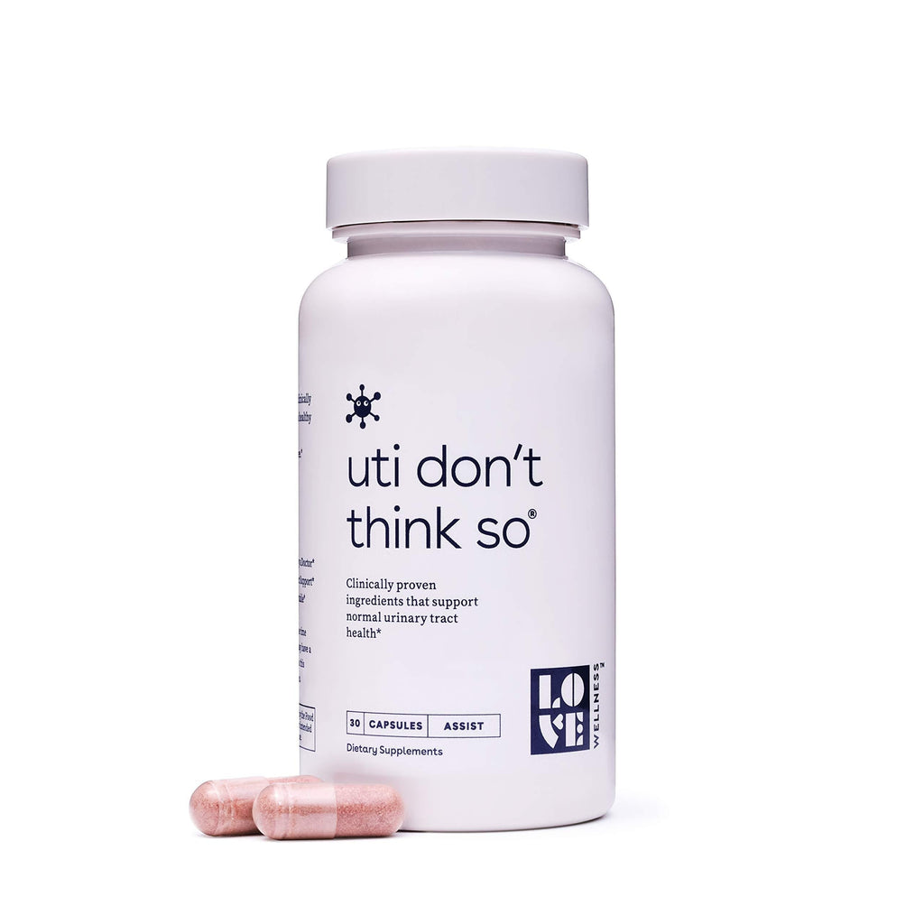 Love Wellness UTI Don’t Think So - Maintain a Healthy Urinary Tract - 30 Day Supply - Helps Cleanse and Protect - Cranberry Supplement - Vegan & Gluten Free - Safe & Effective Take Daily - BeesActive Australia