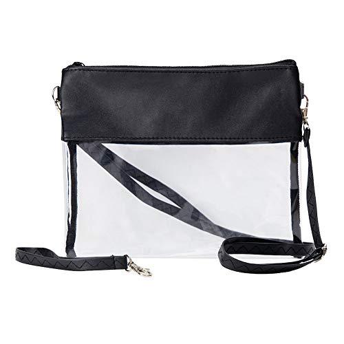 Clear Crossbody Purse Stadium Approved Bags for Women Shoulder Bag or Football Wristlet - BeesActive Australia