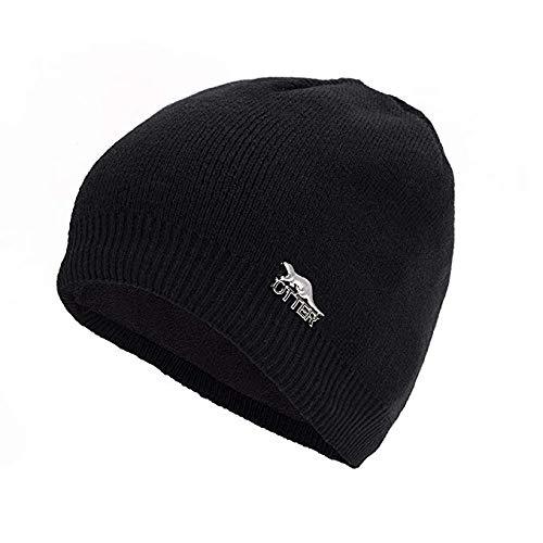 [AUSTRALIA] - OTTER Waterproof, Windproof, Breathable - Beanie Hats Suitable for All Activities in All Weather Conditions Caps in 7 Colours Black 