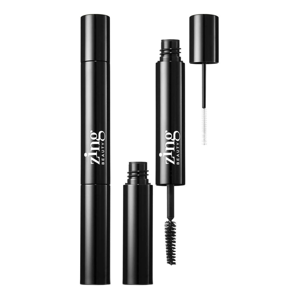 Zing Beauty See to mascara+brow fix, Black/Clear, 0.34 Ounce - BeesActive Australia