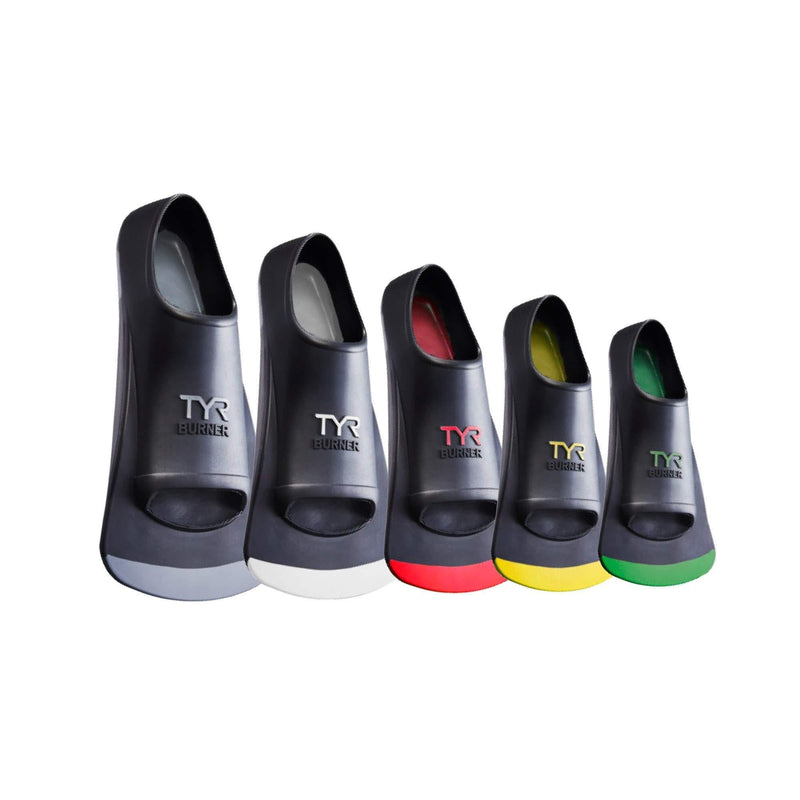 [AUSTRALIA] - TYR Unisex-Adult Burner Fins 2.0 black Medium 