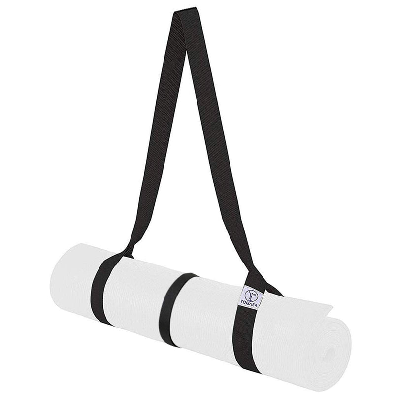 YOGAER Yoga Mat Carrier Strap, Adjustable Thick Straps Sling for Carrying Large Mats, Stretching Band - BeesActive Australia