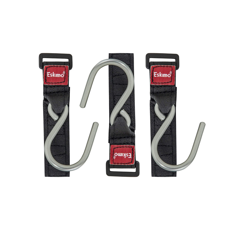 Eskimo 30611 Ice Shelter Coat Hooks, Black, Standard - BeesActive Australia
