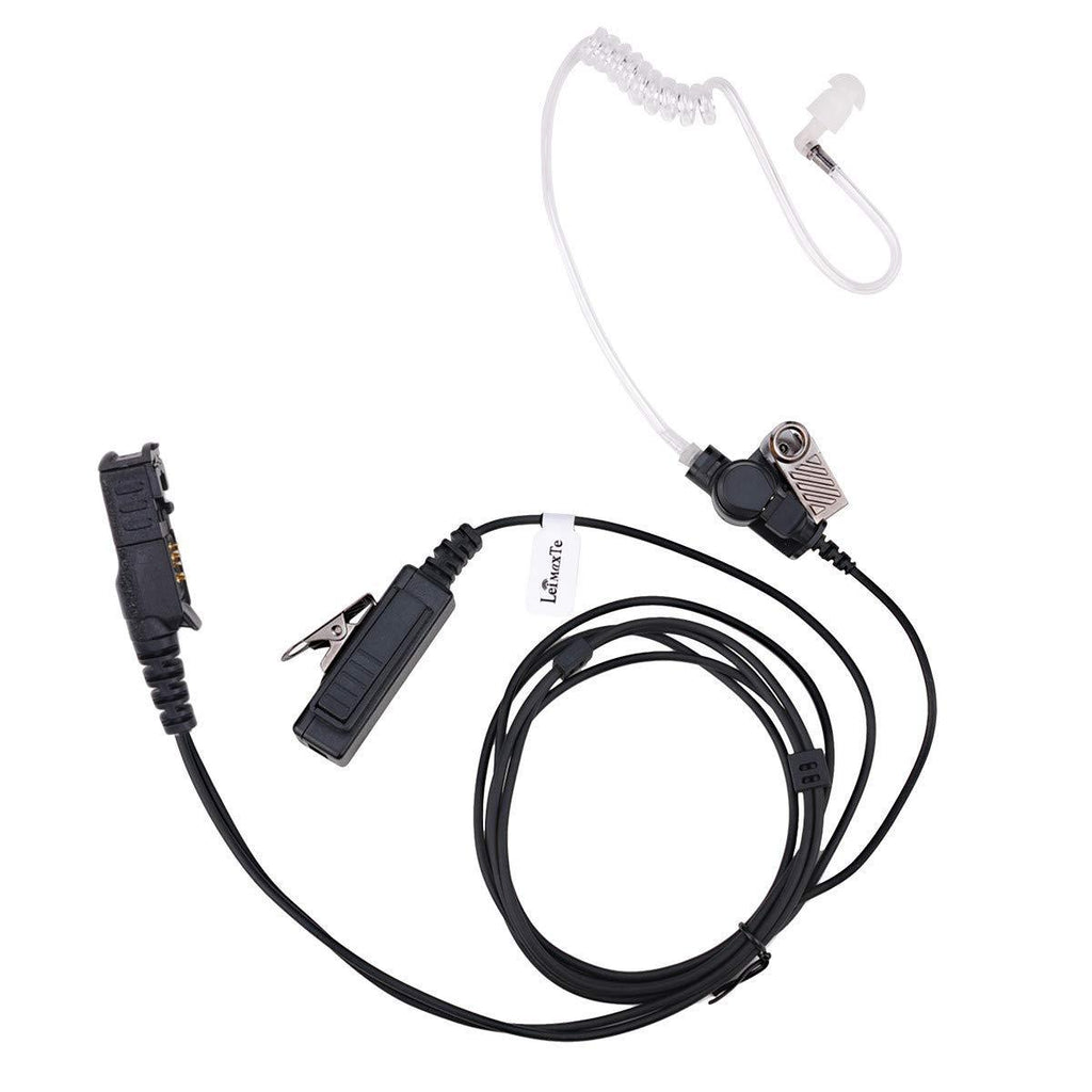 [AUSTRALIA] - XPR3300e Earpiece for Motorola Radio XPR3500 XPR3500e XPR3000 XPR3300 with Mic PTT XPR 3300 3500 3300e 3500e Walkie Talkie Headset Security Acoustic Tube Surveillance Headphone-LeiMaxTe 