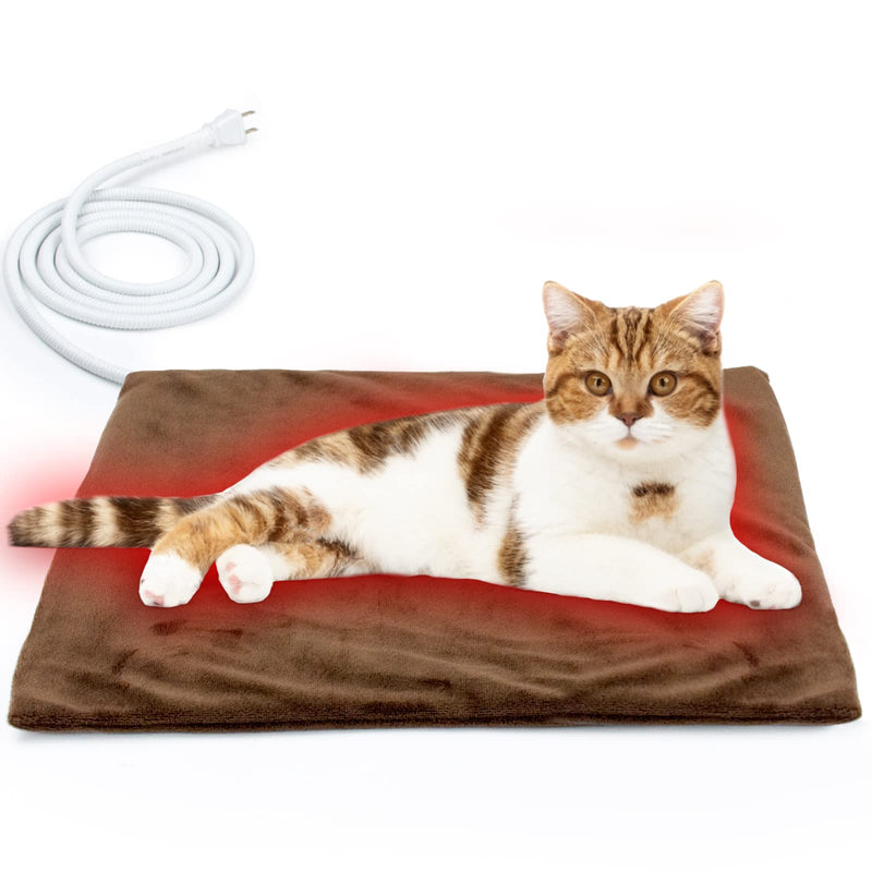 NAMOTEK Pet Heating Pad, Safe Electric Heating Pad for Dogs and Cats Indoor Warming Pad with Auto Constant Temperature 15.7" x 12" - BeesActive Australia