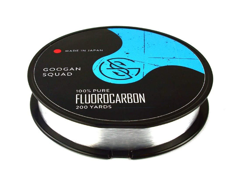 [AUSTRALIA] - Catch Co Googan Squad 100% Pure Fluorocarbon (Fluoro) Fishing Line, 200yd 25lb 
