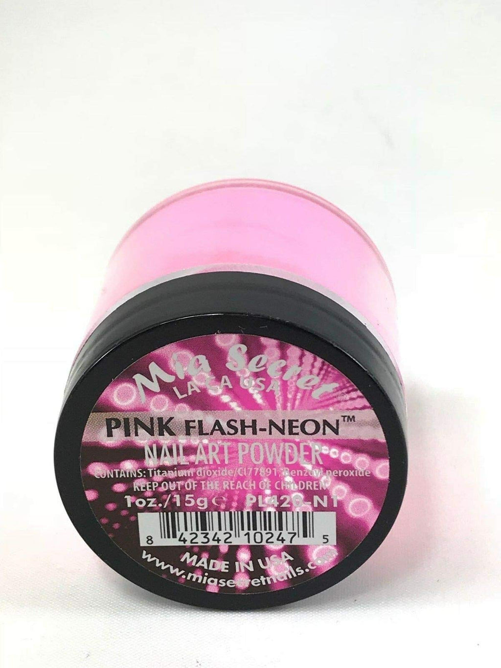 Mia Secret Nail Art Powder Flash Neon - Pink 1 oz. - BeesActive Australia