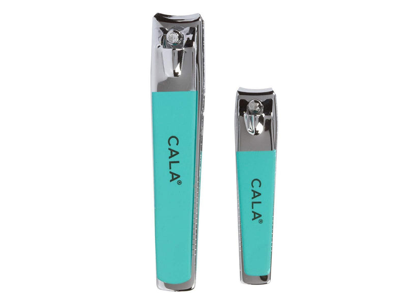 Cala Soft touch mint nail clipper duo - BeesActive Australia