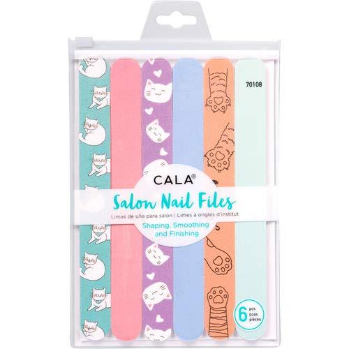 Cala Cat lover nail files 6 count, 6 Count - BeesActive Australia