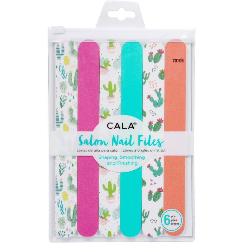 Cala Cactus nail files 6 count, 6 Count - BeesActive Australia