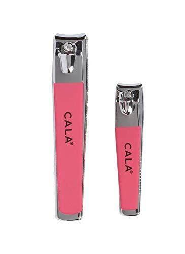 Cala Soft touch coral nail clipper duo - BeesActive Australia