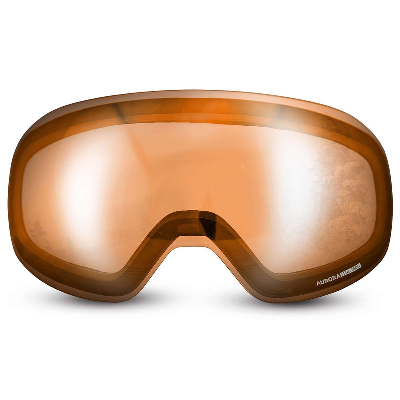 WildHorn Outfitters Roca Ski Goggles Extra/Replacement Frameless Lens Adult Amber - BeesActive Australia