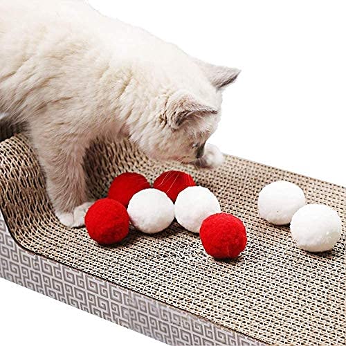 YuYww Cat Toy Ball Interactive Cat Balls Soft Cat Bouncy Ball for Exercise and Interactive Play, Bouncy & Noise-Free, Pack of 10 - BeesActive Australia