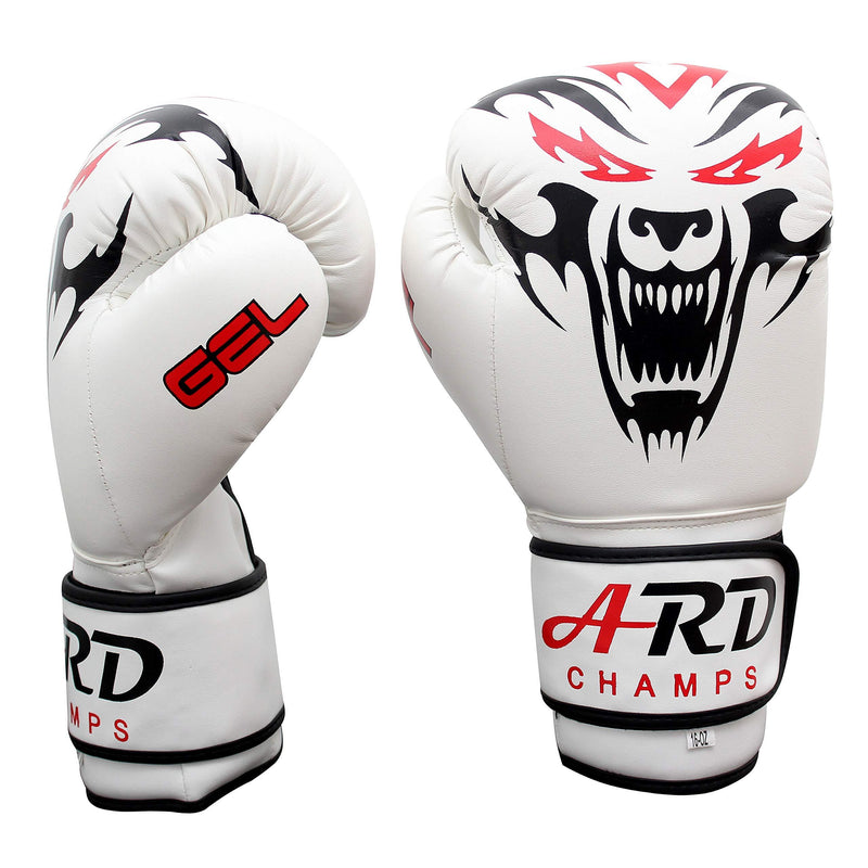 [AUSTRALIA] - ARD Boxing Gloves Art Leather Punch Training Sparring Kickboxing MMA Fighting 12.0 ounces 