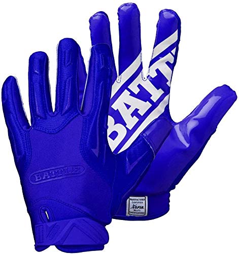 Battle Adult Hybrid Gloves Small Blue - BeesActive Australia