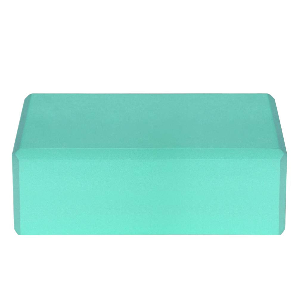 Lixada High Density Yoga Blocks EVA Foam Blocks Non-Slip Surface for Yoga, Pilates and Meditation 1PC/2PCS Optional Mint Green - BeesActive Australia