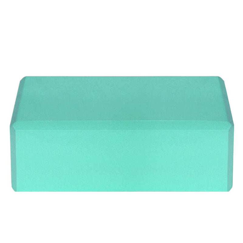 Lixada High Density Yoga Blocks EVA Foam Blocks Non-Slip Surface for Yoga, Pilates and Meditation 1PC/2PCS Optional Mint Green - BeesActive Australia