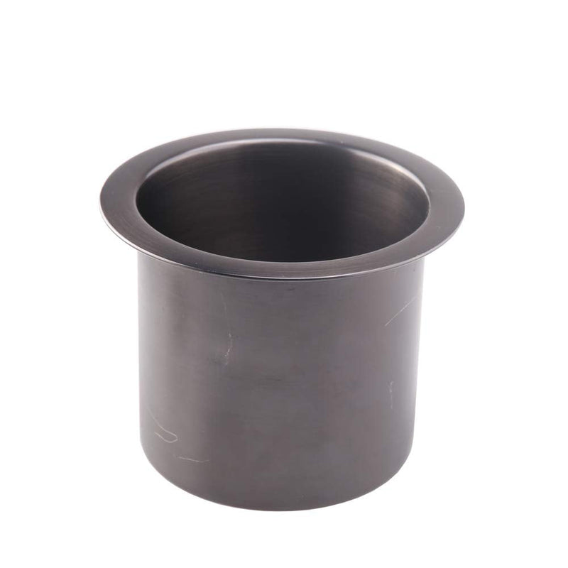 Xinally Run Pack of 1 Stainless Steel Drop-in Cup Drink Holder Poker Table Drink Holder Black - BeesActive Australia