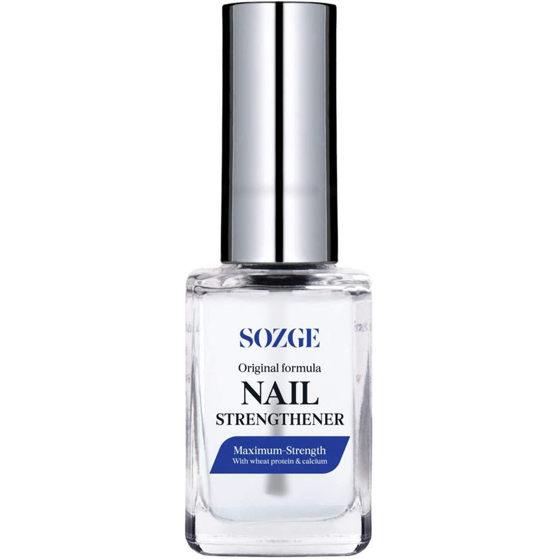 SOZGE Nail Strengthener for Treating Weak, Damaged Nails, Promotes Growth, Use as a Top Coat or Base Coat 15ML - BeesActive Australia