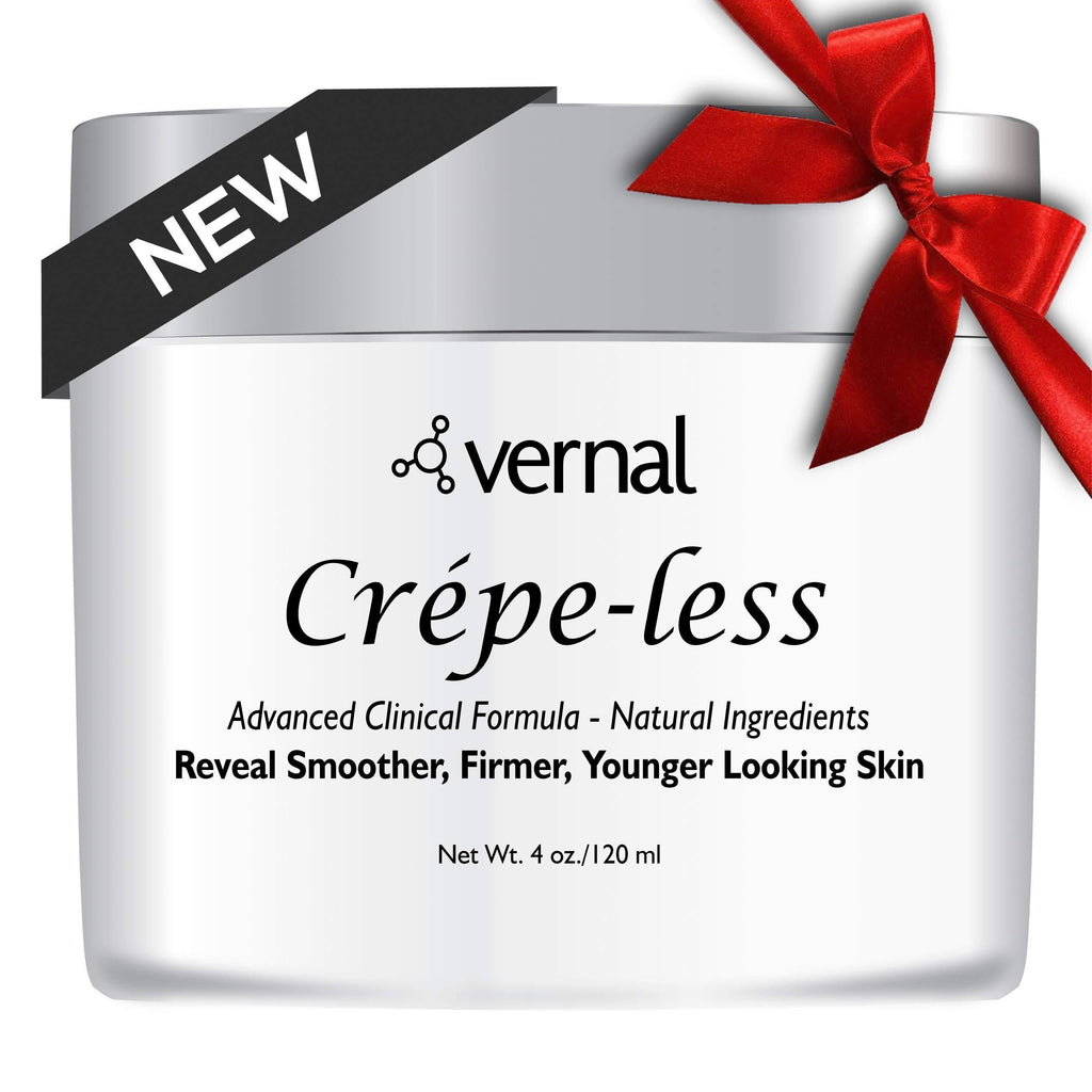 Crepe-less crepey skin firming cream to repair crepey arms, neck & hands. Organic tightening cream to erase crepy skin on arms, neck and body. Best moisturizer to treat saggy, crepe skin. Made in USA - BeesActive Australia