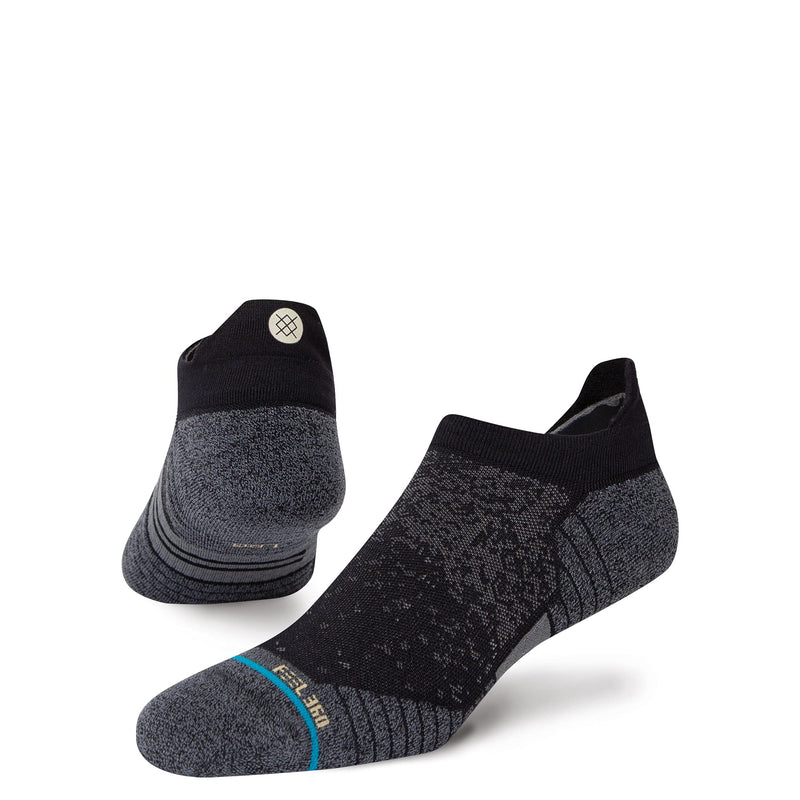 Stance mens Low Sock Run Tab St Small Black - BeesActive Australia