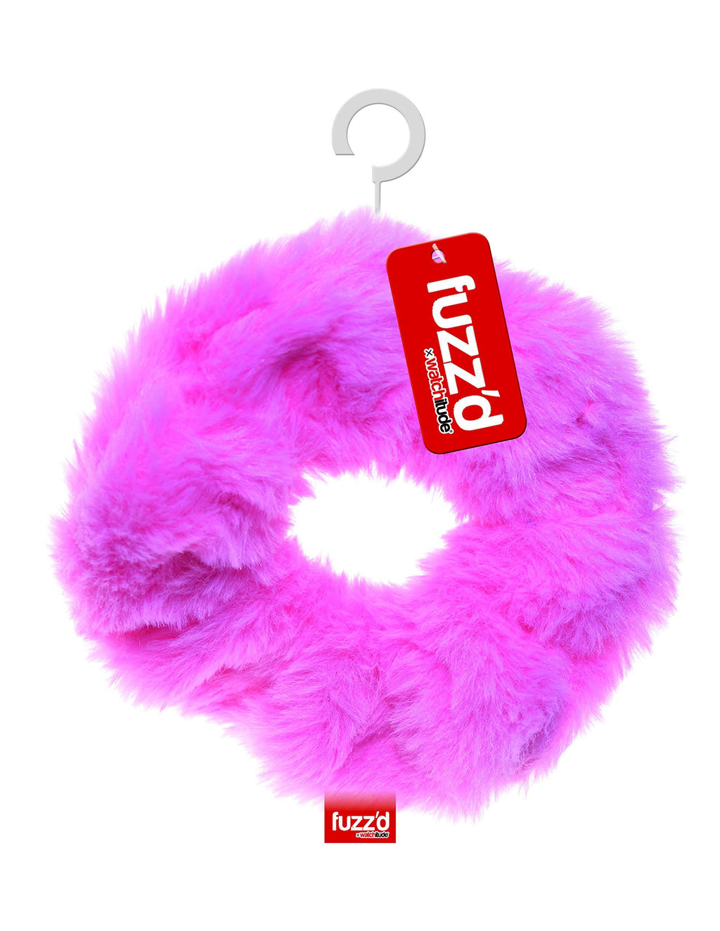 Watchitude Fuzz'd Scrunchie, Pink Lip Gloss, Collectible, Limited Edition - BeesActive Australia