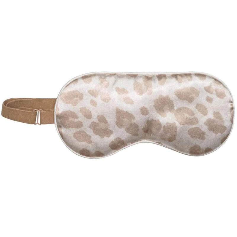 Kitsch Satin Sleep Mask, Softer Than Silk, Adjustable Eye Mask for Sleeping, Satin Blindfold (Leopard) Leopard - BeesActive Australia