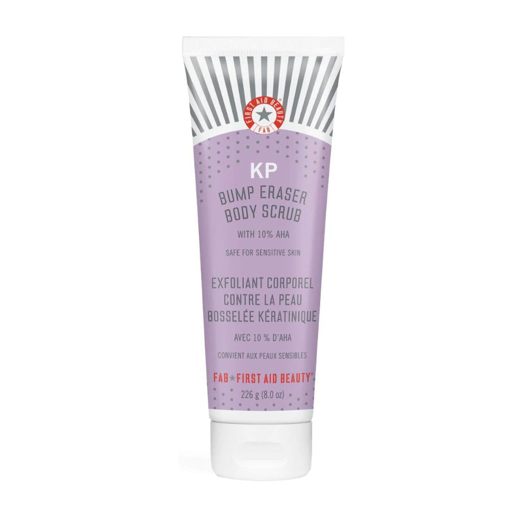 First Aid Beauty KP Bump Eraser Body Scrub with 10% AHA: Vegan Body Scrub to Decongestant Pores and Gently Exfoliate the Skin (8 oz) 8 Ounce (Pack of 1) - BeesActive Australia