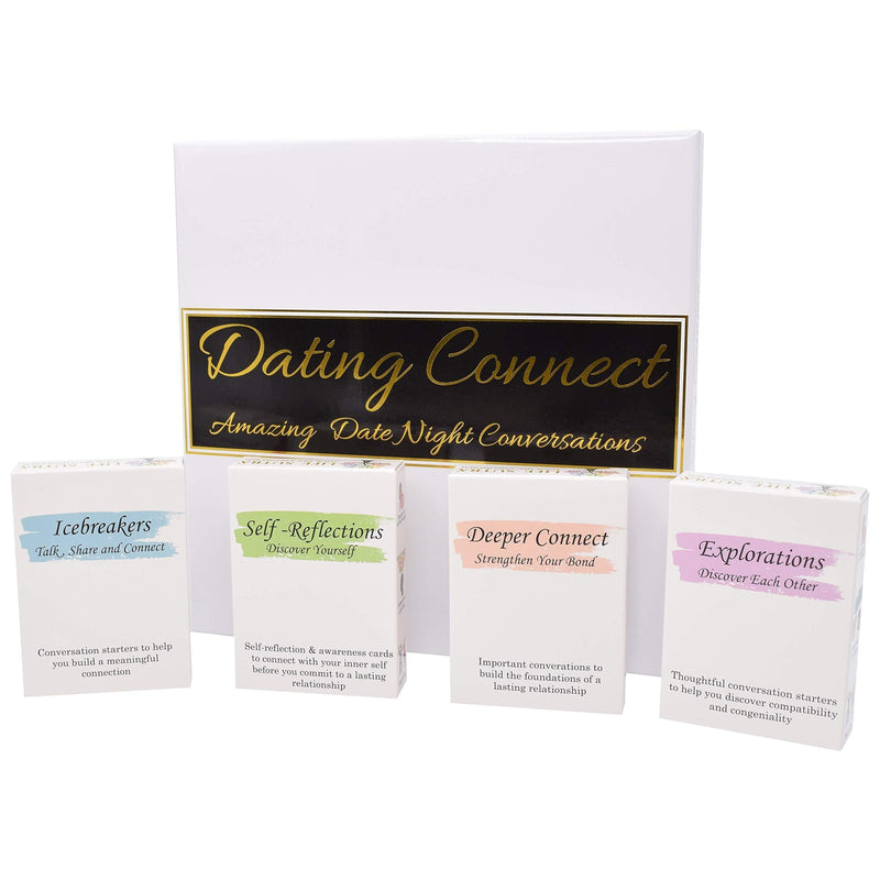 Dating Connect – Master The Art of Dating – 220 Conversation Starters and Self-Empowerment Cards – Card Game for Young Couples and Singles Looking for Meaningful Relationships Singles: Dating Connect - BeesActive Australia