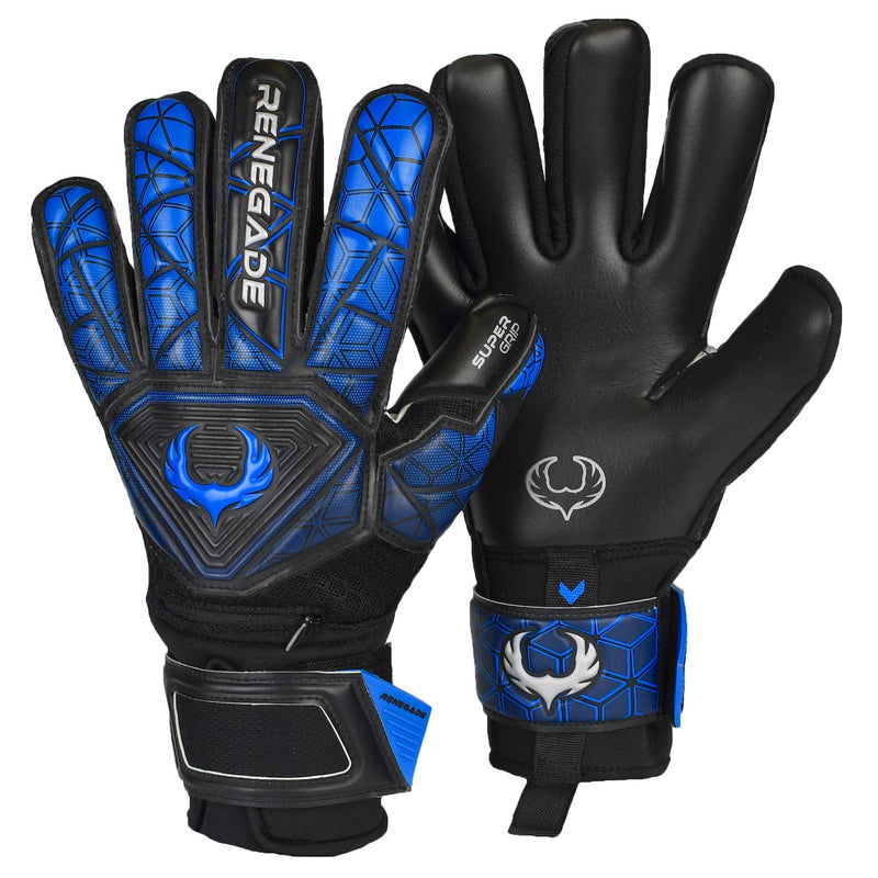 Renegade GK Vortex Goalie Gloves with Microbe-Guard (Sizes 6-11, 3 Styles, Level 3) 3.5+3mm Hyper Grip & Super Mesh | Excellent All-Around Goalkeeper Glove | Based in The USA Shadow - Negative Cut 7 - BeesActive Australia