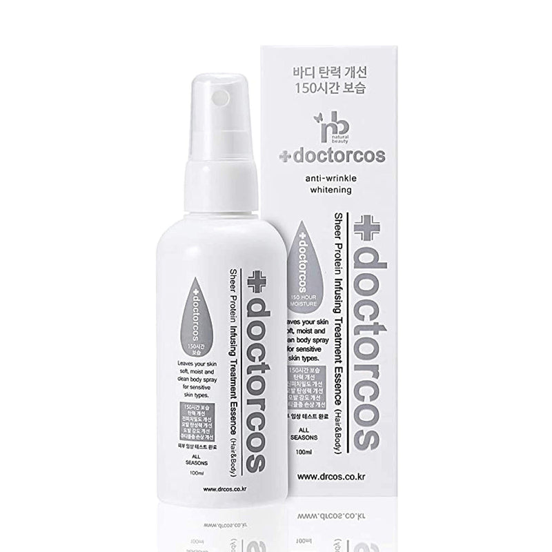 DOCTORCOS Sheer Protein Infusing Treatment Essence (Hair&Body), 3.38 oz - BeesActive Australia