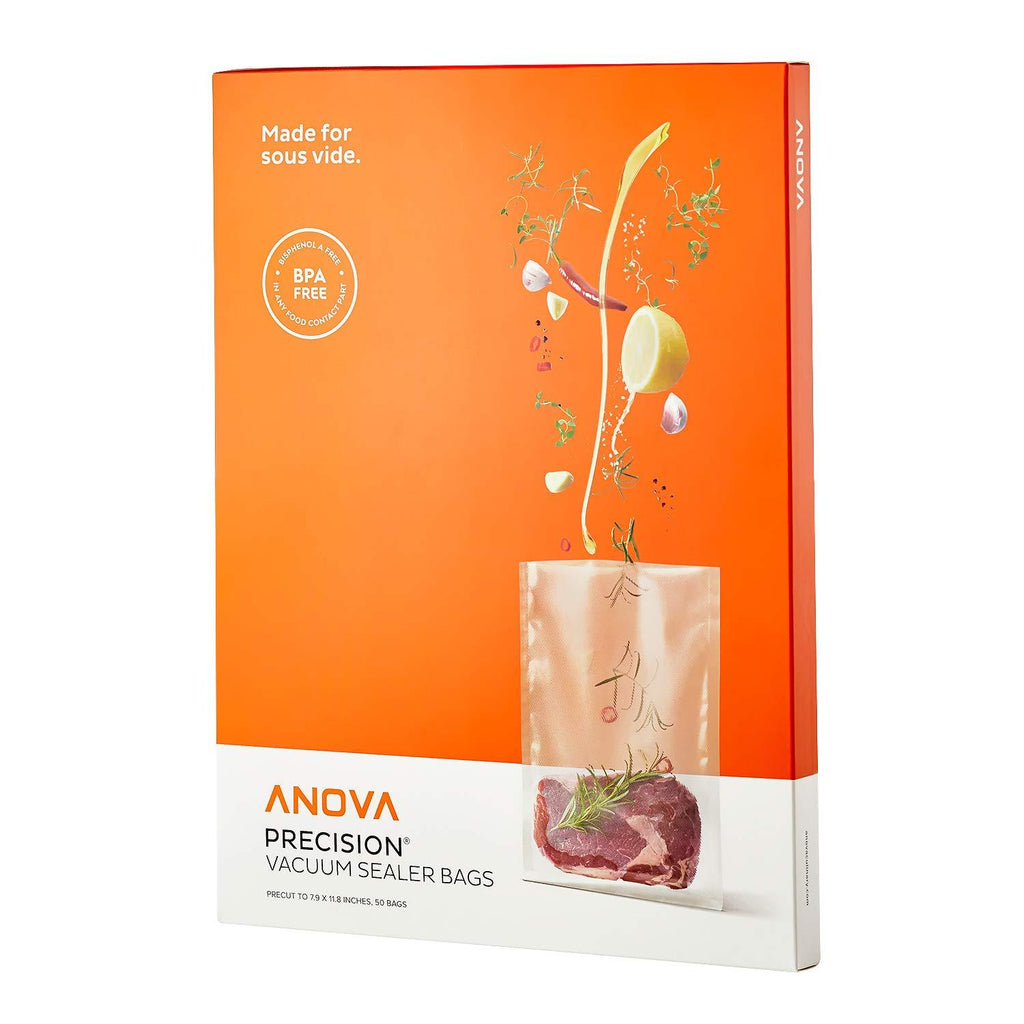 [AUSTRALIA] - Anova Culinary Anova Pre-Cut Sous Vide Vacuum Sealer bags, One size, Clear,ANVB01 