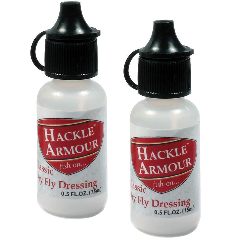 Hackle Armour Classic Dry Fly Dressing 2 Pack - Long Lasting Floatant - BeesActive Australia