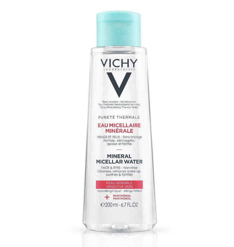 Vichy Pureté Thermale One Step Micellar Cleansing Water & Makeup Remover 6.76 Fl Oz (Pack of 1) - BeesActive Australia