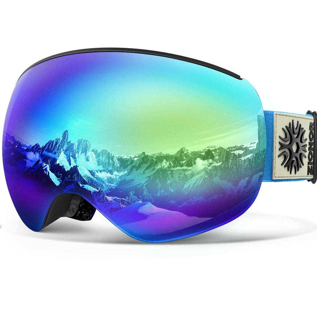 ZIONOR X4 PRO Ski Goggles Magnetic Snowboard Goggles Snow Goggles for Men Women - BeesActive Australia