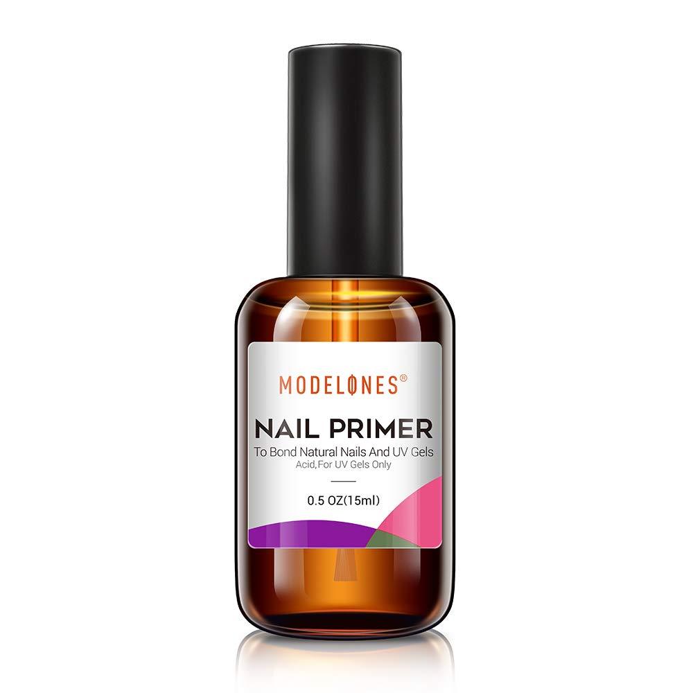 Modelones Nail Bond Primer, Nails Nail Protein Bond, Superior Bonding Primer 0.5 oz 1pc for Gel Nail Polish, Adhesives Gel Polish Tips Gel System Manicure Tips Functional Use - BeesActive Australia