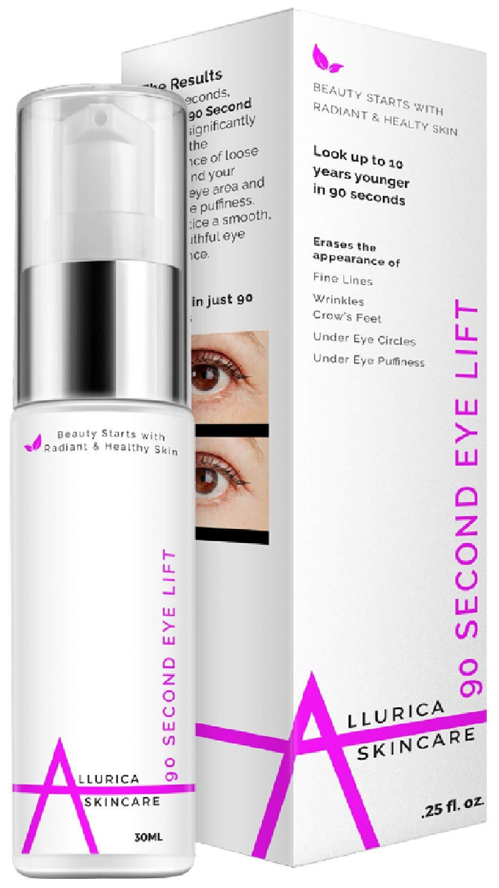 Anti Aging Eye Serum - 90 Second Eye Lift - NEW Revolutionary Formula by Allurica Skincare - BeesActive Australia