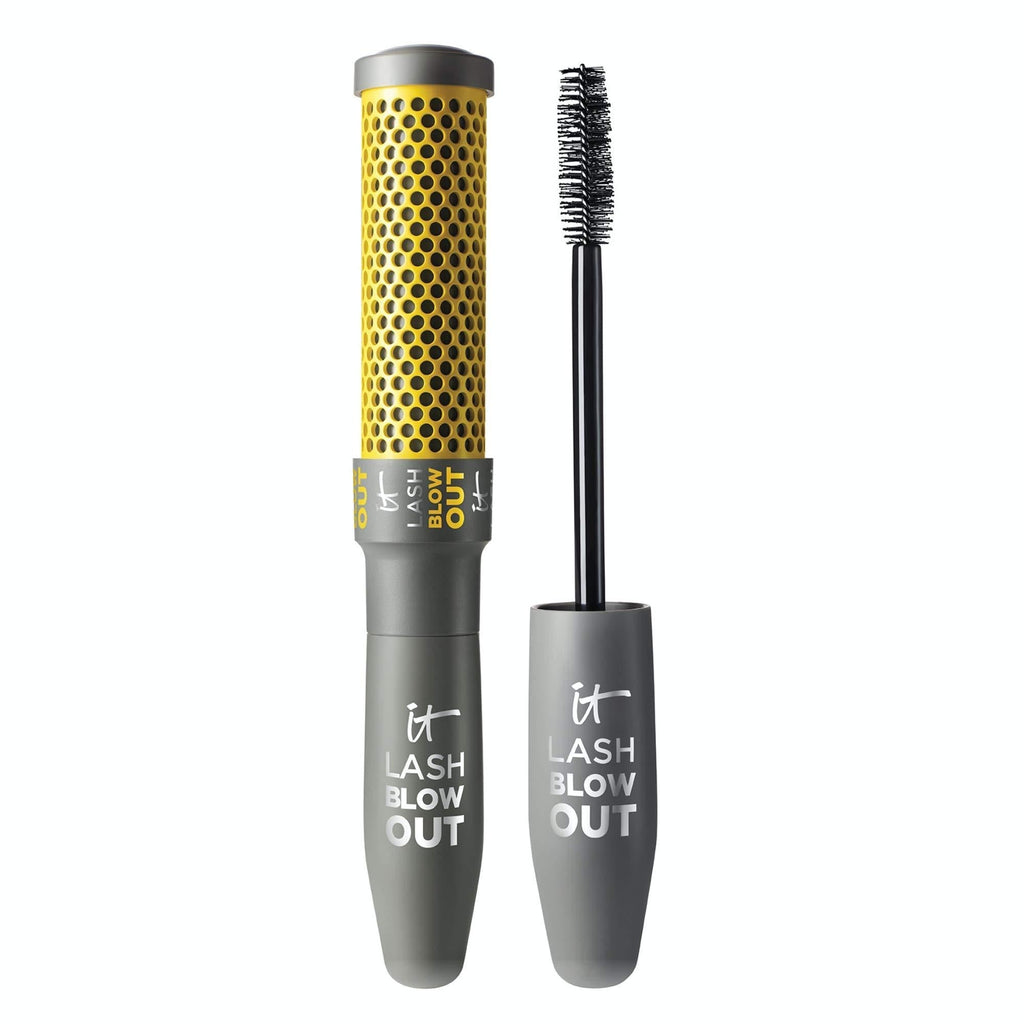 IT Cosmetics Lash Blowout Mascara, Black - Lifts, Volumizes & Separates Lashes - Unique Wand Developed with Drybar - Contains Biotin - 0.24 fl oz - BeesActive Australia