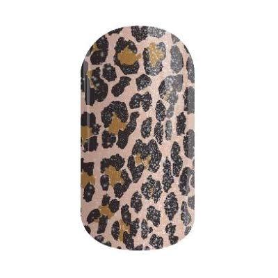 Jamberry Lacquer Strips Quick & Easy Nail Decal Design Fun & Trendy Nail Art Stickers Perfect for DIY Easy Nail Art (Leopard Chase) - BeesActive Australia