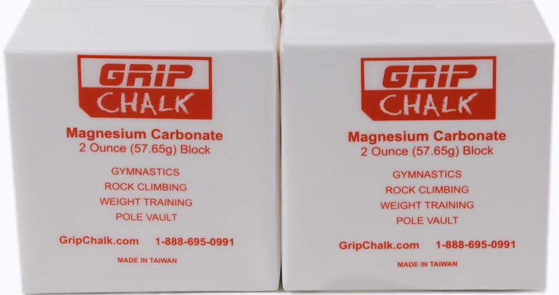FAZ BRAND Grip Gym Chalk Gymnastics, Rock Climbing, Power Lifting, Crossfit No Slip, No Moisture Chalk 4.0 ounces - BeesActive Australia