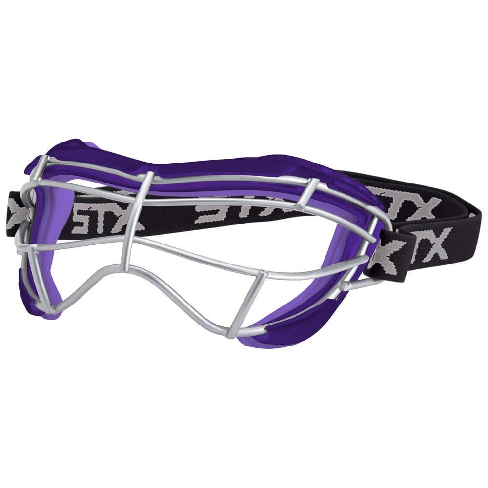 [AUSTRALIA] - STX Lacrosse Focus-S Goggle, Purple/Plum 