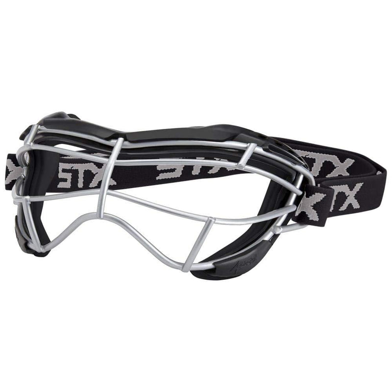 [AUSTRALIA] - STX Lacrosse Focus-S Goggle, Black/Black 
