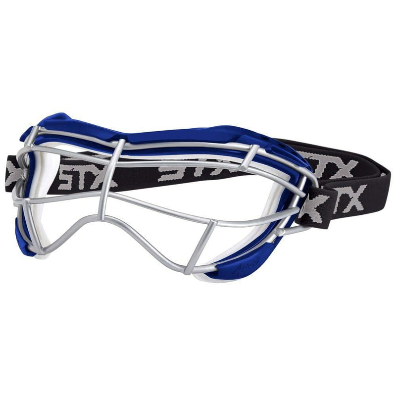 [AUSTRALIA] - STX Lacrosse Focus-S Goggle, Royal/White 