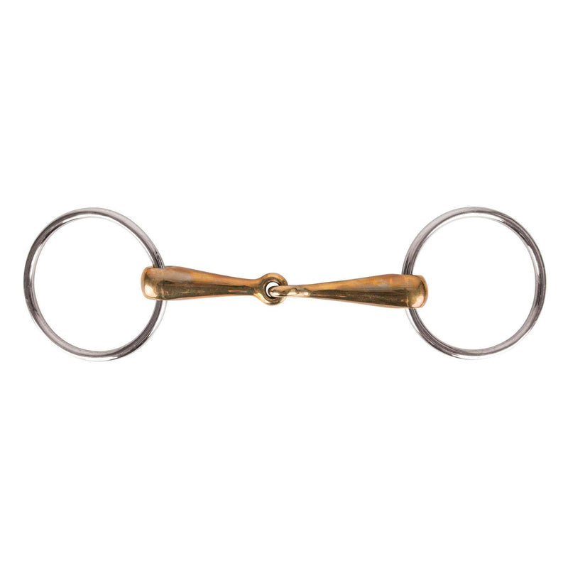 [AUSTRALIA] - Challenger Loose Ring Copper 4-3/4" Mouth Snaffle Horse Bit 35492A 