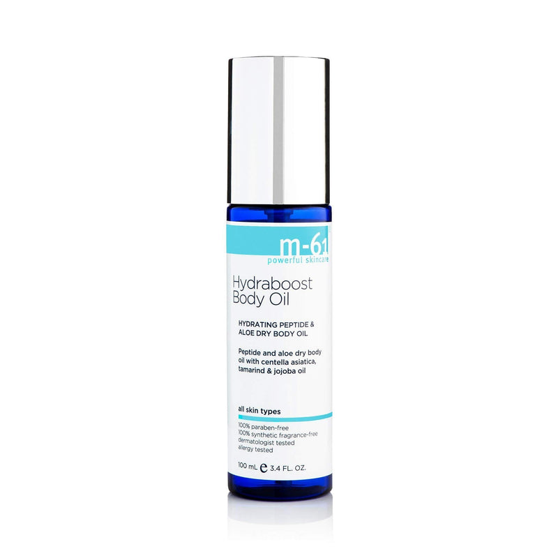 M-61 Hydraboost Body Oil - Lightweight, nourishing dry body oil with tripeptides, plant-derived squalane and centella asiatica - BeesActive Australia