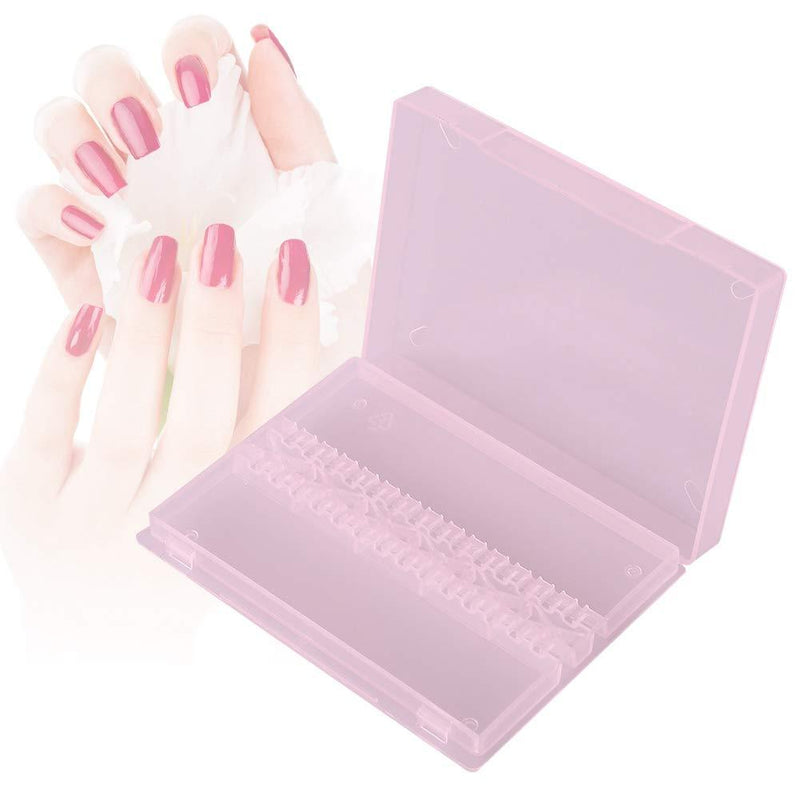 Nail Drill Bit Set, 14 Holes Nail Drill Bit Box, Professional Nail Art Polishing Grinding Drill Bit Holder Display Storage Box(02) 02 - BeesActive Australia