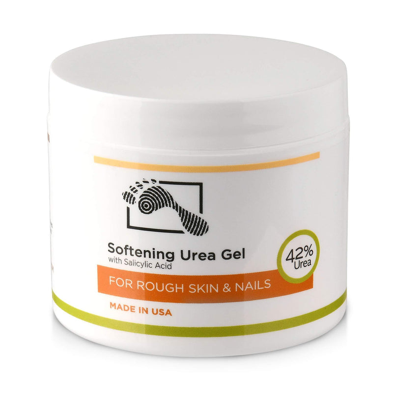 Maximum Strength 42% Urea Foot Gel, Moisturizes Callus Cracked Rough Dry Dead Skin and Corns, Softens Thick Painful Nails with Salicylic and Hyaluronic Acid (1 Jar) - BeesActive Australia